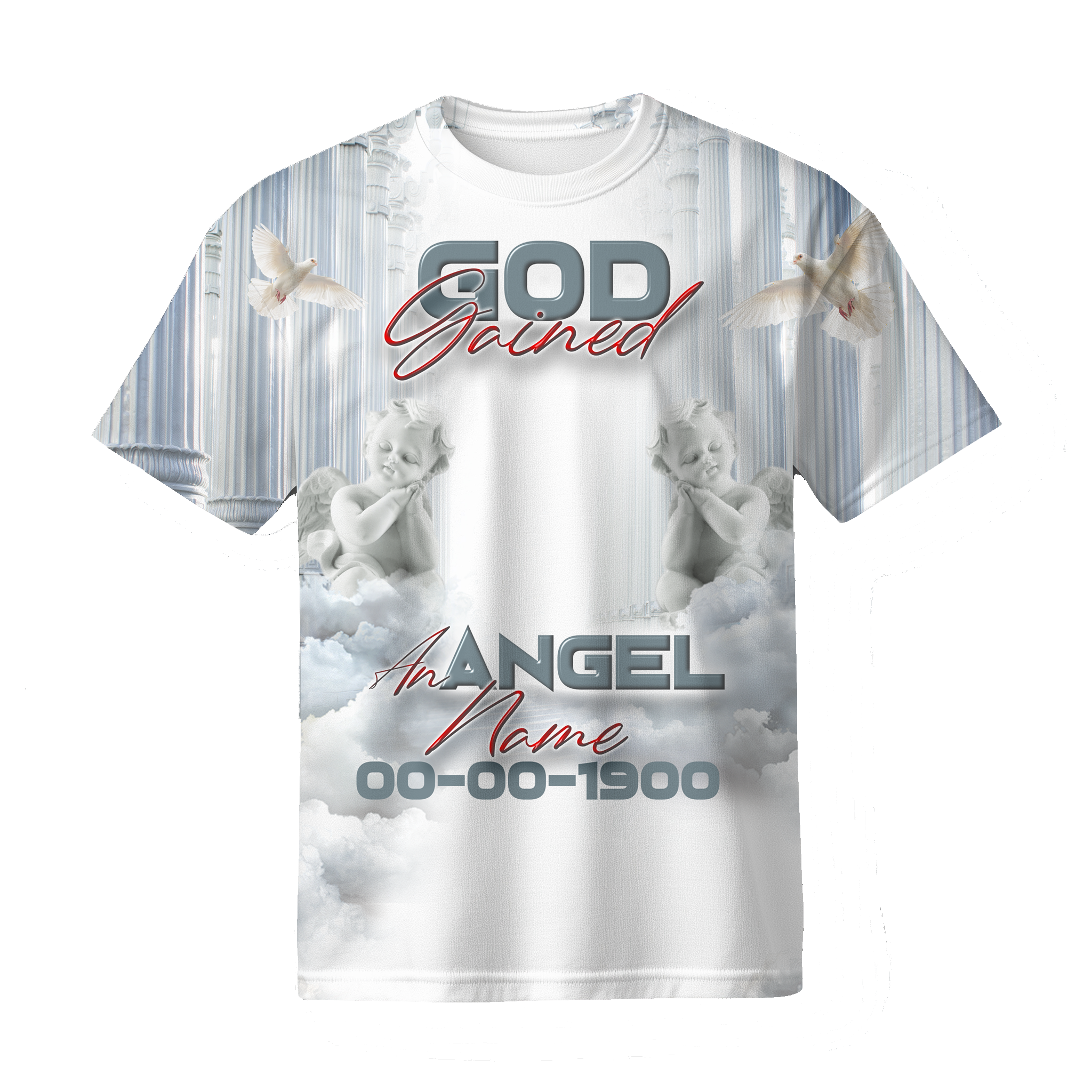 Memorial Tribute Tees (Full Print)