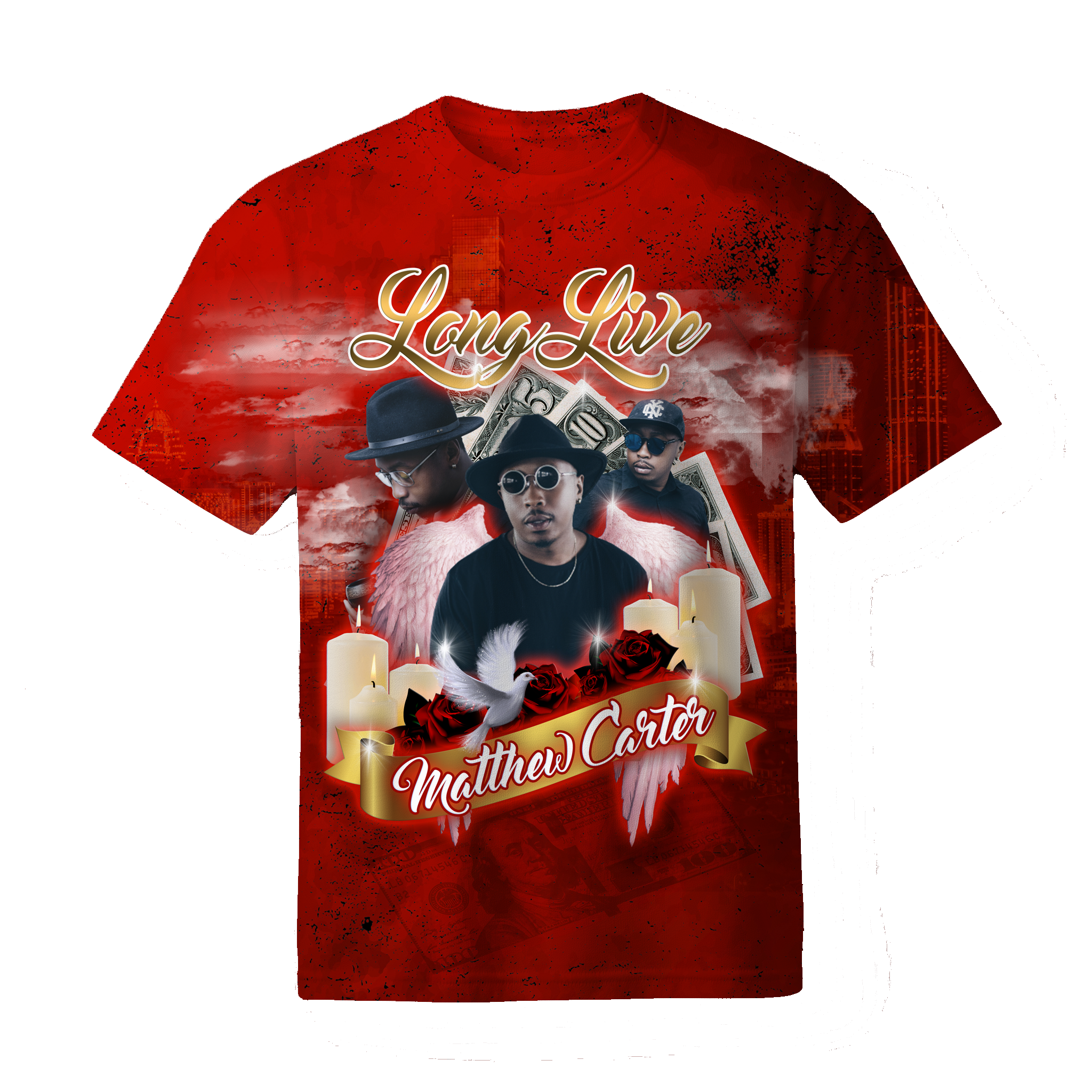 Memorial Tribute Tees (Full Print)