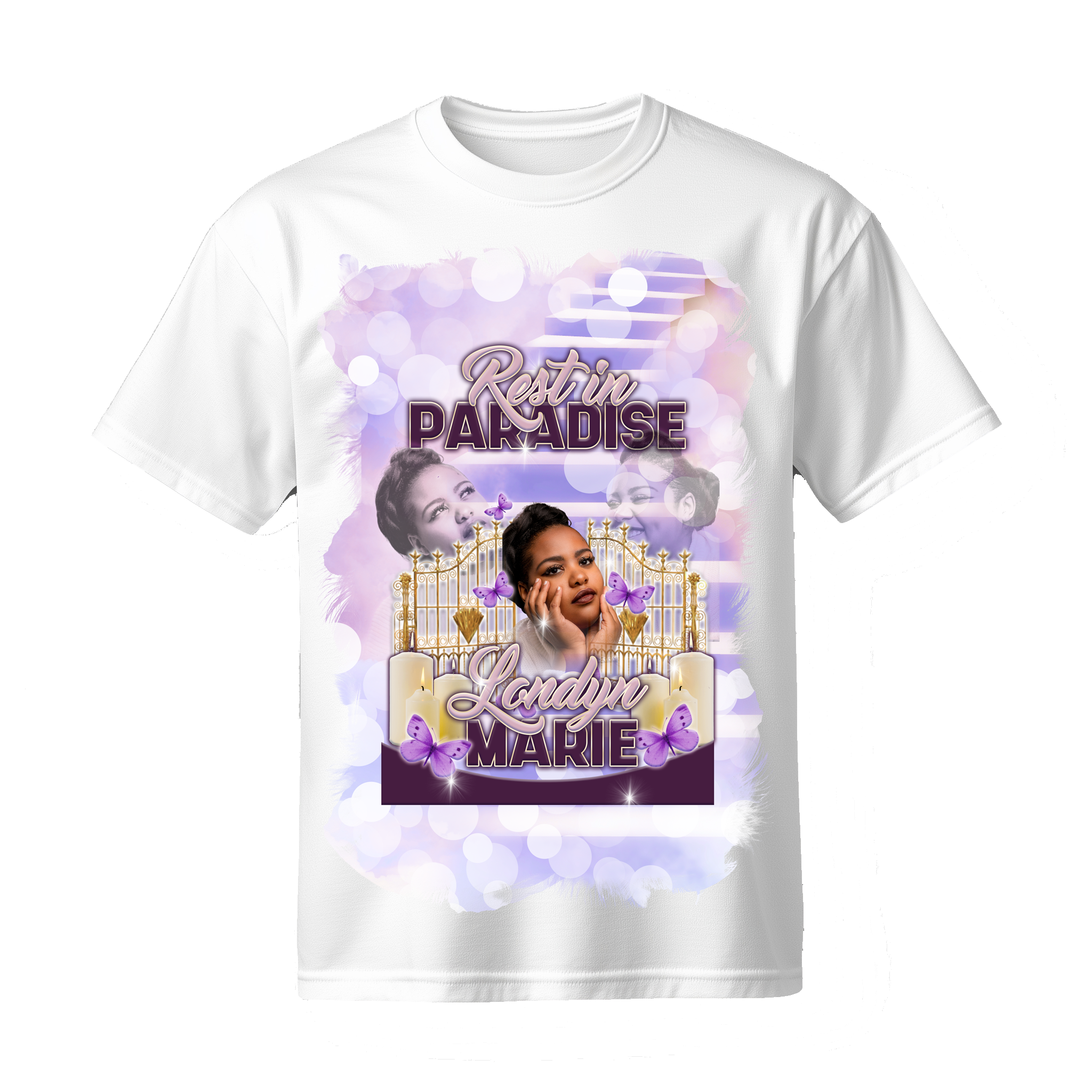 Memorial Tribute Tees (Center Print)